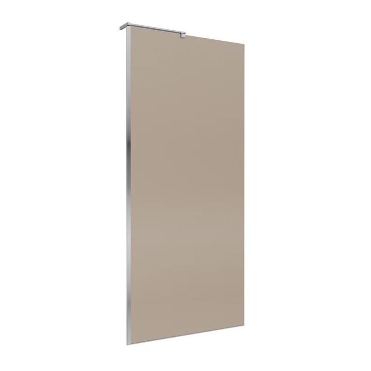 BelBagno Uno L-1-TB-90-BR-Cr Стекло Бронза / Профиль Хром 90х200 Душевая перегородка 90x200 см, Италия - фото 1 BelBagno Uno L-1-TB-90-BR-Cr Стекло Бронза / Профиль Хром 90х200 Душевая перегородка 90x200 см, Италия - фото 1