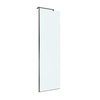 BelBagno Uno L-1-TB-60-C-GM Прозрачное стелко / Профиль Оружейная сталь 60х200