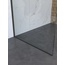 BelBagno Uno L-1-TB-70-C-GM Прозрачное стелко / Профиль Оружейная сталь 70х200 Душевая перегородка 70x200 см, Италия - фото 6