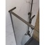 BelBagno Uno L-1-TB-70-C-GM Прозрачное стелко / Профиль Оружейная сталь 70х200 Душевая перегородка 70x200 см, Италия - фото 5