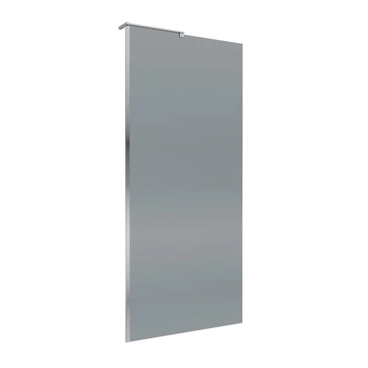 BelBagno Uno L-1-TB-80-GR-Cr Стекло Графит / Профиль Хром 80х200 Душевая перегородка 80x200 см, Италия - фото 1 BelBagno Uno L-1-TB-80-GR-Cr Стекло Графит / Профиль Хром 80х200 Душевая перегородка 80x200 см, Италия - фото 1