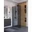 BelBagno Uno L-1-TB-100-GR-GM Стекло Графит / Профиль Оружейная сталь 100х200 Душевая перегородка 100x200 см, Италия - фото 3 BelBagno Uno L-1-TB-100-GR-GM Стекло Графит / Профиль Оружейная сталь 100х200 Душевая перегородка 100x200 см, Италия - фото 3