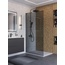 BelBagno Uno L-1-TB-110-GR-GM Стекло Графит / Профиль Оружейная сталь 110х200 Душевая перегородка 110x200 см, Италия - фото 4 BelBagno Uno L-1-TB-110-GR-GM Стекло Графит / Профиль Оружейная сталь 110х200 Душевая перегородка 110x200 см, Италия - фото 4