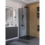 BelBagno Uno L-1-TB-80-GR-GM Стекло Графит / Профиль Оружейная сталь 80х200 Душевая перегородка 80x200 см, Италия - фото 4 BelBagno Uno L-1-TB-80-GR-GM Стекло Графит / Профиль Оружейная сталь 80х200 Душевая перегородка 80x200 см, Италия - фото 4