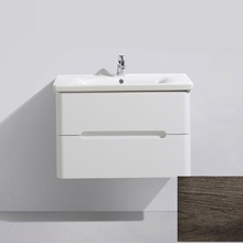 BelBagno Luxury LUXURY-600-2C-SO-RW-P 60 Rovere Moro (темный дуб) Тумба для раковины 44x57x50 см, Италия - фото 1 - фото 1