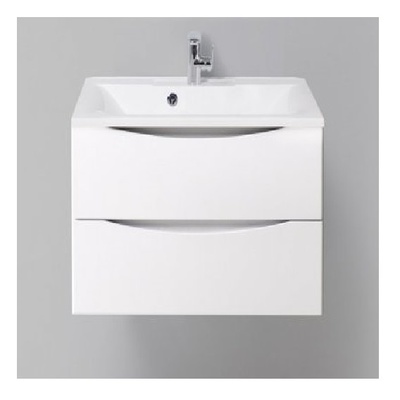 Тумба с раковиной belbagno marino 70 bianco lucido