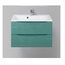 BelBagno Marino 75 Зеленый Тумба с раковиной Италия - фото 2