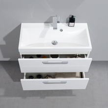 Тумба с раковиной belbagno marino 100 bianco opaco