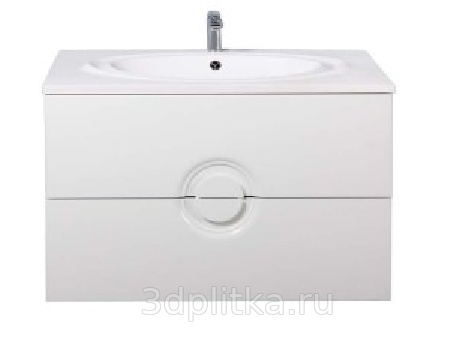 Тумба с раковиной belbagno marino 100 bianco opaco