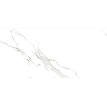 Belleza Pearl Statuario Golden Glossy Carving Керамогранит 60x120 см, Индия, под мрамор - фото 1 - фото 1