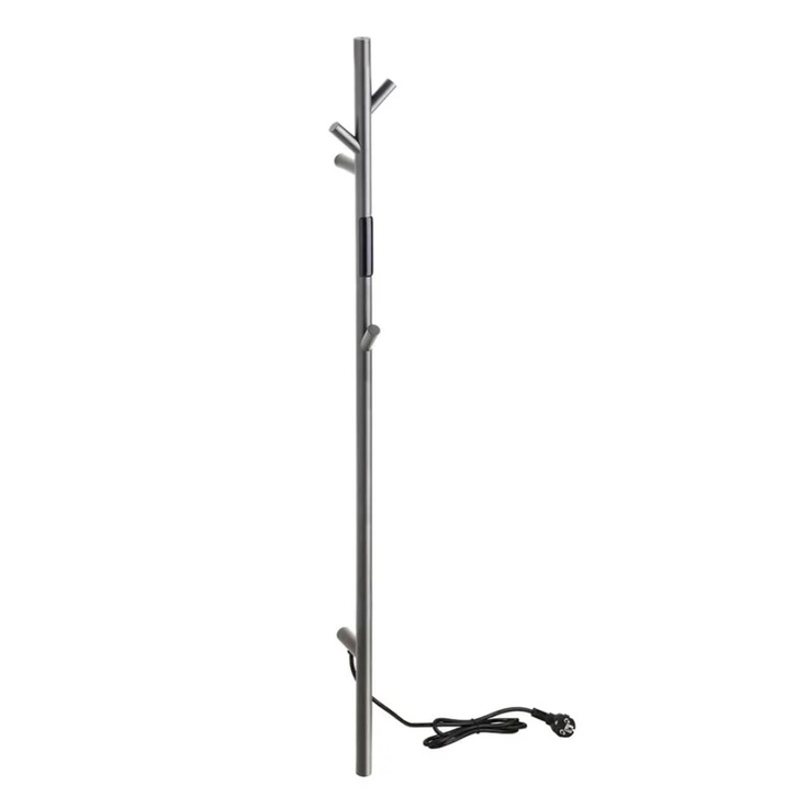 Bemeta 704155015 Графит матовый Полотенцесушитель электрический 12,9x10,3x118 см, Чехия - фото 1 Bemeta 704155015 Графит матовый Полотенцесушитель электрический 12,9x10,3x118 см, Чехия - фото 1