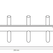 Bemeta Easy 163106291 Хром глянцевый Вешалка 3,8x25,3x4,5 см, Чехия - фото 1 - фото 3