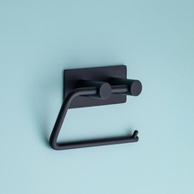 Bemeta Easy 163112220 Черный матовый Держатель туалетной бумаги 4,2x14,5x10 см, Чехия - фото 1 - фото 2