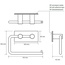 Bemeta Easy 163112221 Нержавеющая сталь полированная Держатель туалетной бумаги 4,2x14,5x10 см, Чехия - фото 3