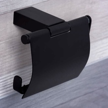 Bemeta Nero 135012010 Держатель туалетной бумаги 9x13x9,5 см, Чехия - фото 1 - фото 3