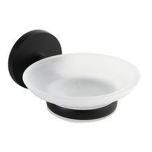 Bemeta Nox 102408030 Белый/Черный Мыльница 13,8x11x6 см, Чехия - фото 1 - фото 1