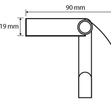 Bemeta Via 135012012 Хром Держатель туалетной бумаги 3x13x9,5 см, Чехия - фото 1 - фото 3