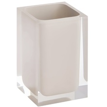 Bemeta Vista 120111026-101 зубных щеток Бежевый Держатель 7,2x7,2x11 см, Чехия - фото 1 - фото 1