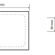 Bemeta Vista 120108196-101 Бежевая Мыльница 7x11x3 см, Чехия - фото 1 - фото 2