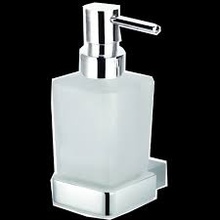 Bemeta Via 135009042 Дозатор для жидкого мыла 9,9x6,5x15,4 см, Чехия - фото 1 - 2 Bemeta Via 135009042 Дозатор для жидкого мыла 9,9x6,5x15,4 см, Чехия - фото 1 - фото 2