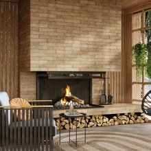 Березакерамика Akita 6,5x24,5 см, клинкер, Россия, под камень  - фото интерьера 1 - фото 3