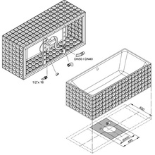 Bette Loft Ornament 3172-056 CFXX6A 181x81 Стальная ванна 181x81x42 см, Германия - фото 1 - 3 Bette Loft Ornament 3172-056 CFXX6A 181x81 Стальная ванна 181x81x42 см, Германия - фото 1 - фото 3