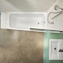 Bette Space M 1141-000 170x90 R Стальная ванна 170x90x42 см, Германия - фото 1 - 3 Bette Space M 1141-000 170x90 R Стальная ванна 170x90x42 см, Германия - фото 1 - фото 3