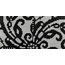Bisazza Decori Opus Romano 06004531SL Embroidery Black Мозаика 58,6x117,2 см, Италия - фото 1