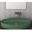 Bocchi Cortina Vessel 1014-027-0125 зеленая матовая 85 Раковина 39,5x85x14,5 см, Италия - фото 2