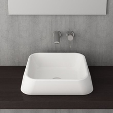 Bocchi Elba 1005-001-0125 белая 42 Раковина 42x42x13 см, Италия - фото 1 - фото 2