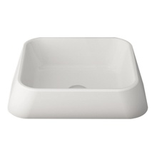 Bocchi Elba 1005-001-0125 белая 42 Раковина 42x42x13 см, Италия - фото 1 - фото 1