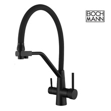 Boch Mann Else BM10427 Для кухни Черный Смеситель 24x15x42,5 см, для кухонной мойки, Германия - фото 1 Boch Mann Else BM10427 Для кухни Черный Смеситель 24x15x42,5 см, для кухонной мойки, Германия - фото 1 - фото 1