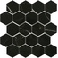 Bode Marble Porcelain BMB7532М1 Marrone Oriente Pol гексагон Мозаика 26,7x30,8 см, Китай, под мозаику - фото 1