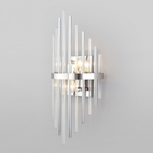 Bogate's Allure 355/2 хром Светильник 20x45 см, Китай - фото 1 - 2 Bogate's Allure 355/2 хром Светильник 20x45 см, Китай - фото 1 - фото 2