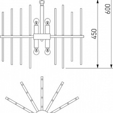 Bogate's Allure 356/6 Smart латунь Люстра подвесная Китай - фото 1 - фото 4