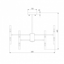 Bogate's Bastone 345 Smart Люстра Китай - фото 1 - 3 Bogate's Bastone 345 Smart Люстра Китай - фото 1 - фото 3
