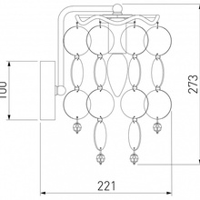 Bogate's Bolla 334/1 (319/1) Бра 18,3x27,3 см, Китай - фото 1 - 3 Bogate's Bolla 334/1 (319/1) Бра 18,3x27,3 см, Китай - фото 1 - фото 3
