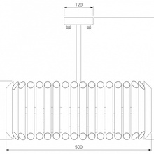 Bogate's Castellie 361/5 Светильник Китай - фото 1 - фото 4