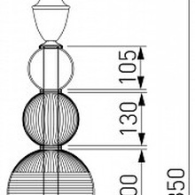 Bogate's Euphoria 436/5 Светильник Китай - фото 1 - фото 4