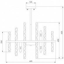Bogate's Hollis 368/9 Smart Люстра Китай - фото 1 - фото 3