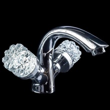 Boheme Crystal 271-CRST для раковины, хром Смеситель 15,4x15,4x12,8 см, для раковины, Италия - фото 1 - фото 2