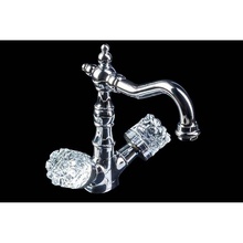 Boheme Crystal 272-CRST для раковины, хром Смеситель 21x15,2x20,9 см, для раковины, Италия - фото 1 - фото 2