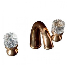 Boheme Crystal 297-CRST для раковины, золото Смеситель для раковины, Италия - фото 1 - фото 1