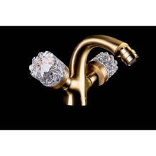 Boheme Crystal 316-CRST для биде, бронза Смеситель 15,7x17,2x12,4 см, для биде, Италия - фото 1 - фото 2