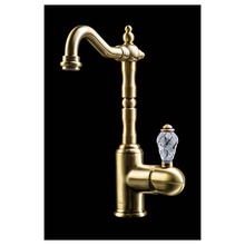 Boheme Crystal 302-CRST для раковины, бронза Смеситель 6,5x21x30,2 см, для раковины, Италия - фото 1 - фото 2