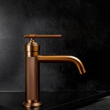 Boheme Eterna 171-BRB Для раковины Брашированная бронза Смеситель 16,7x5,4x18 см, для раковины, Италия - фото 1 - фото 2