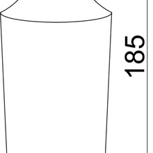 Boheme Hermitage 10389 Хром / белый Дозатор для жидкого мыла 7,5x7,5x18,5 см, Италия - фото 1 - фото 2