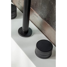 Boheme Prestige 152-B-PR Для раковины встраиваемый Черный матовый Смеситель для встраиваемых систем, Италия - фото 1 - фото 4