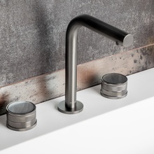 Boheme Prestige 152-GM-PR Для раковины Графит Смеситель 14x34,5x20,2 см, для раковины, Италия - фото 1 - фото 3