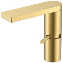 Boheme Stella 155-MG Для раковины Матовое золото Смеситель 15,1x4,2x14 см, для раковины, Италия - фото 1 - фото 1